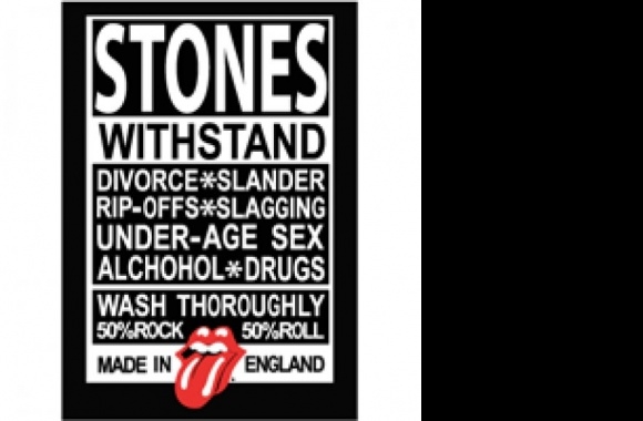 Rolling Stones Made in Englad Logo