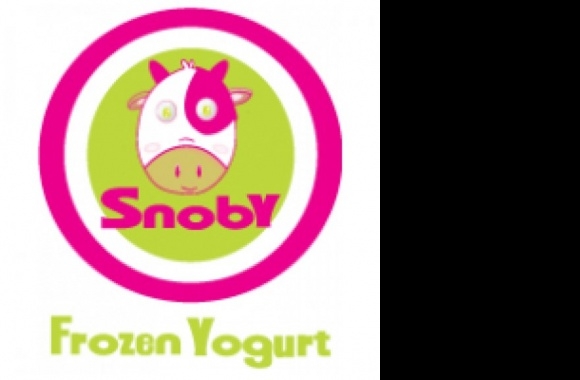 SnobY Frozen Yogurt Zone Logo