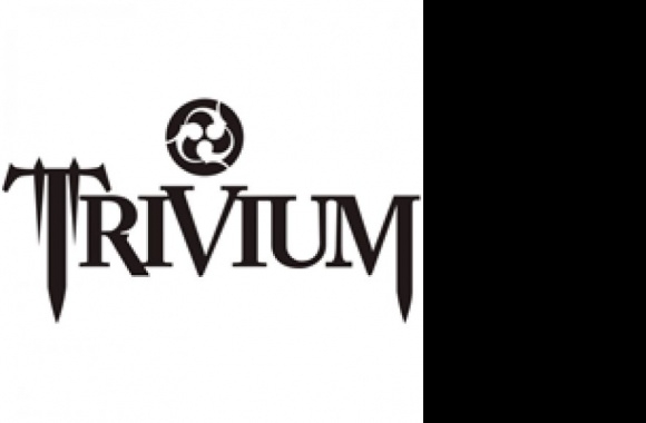 TRIVIUM logo band Logo