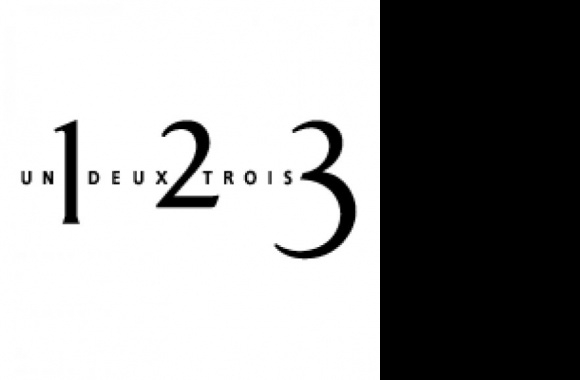 Un Deux Trois 123 Logo