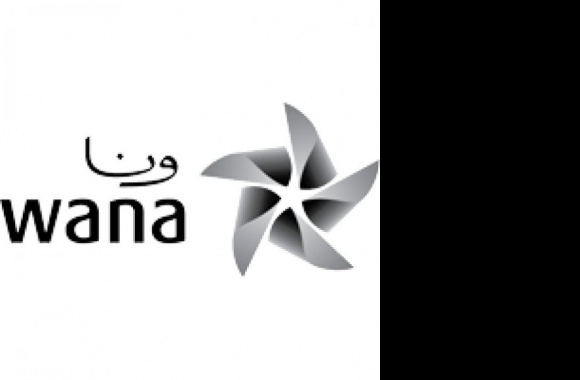 wana corp_bw_morocco_maroc Logo