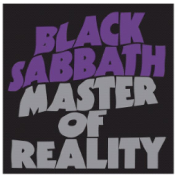 Black Sabbath Master Of Reality Logo