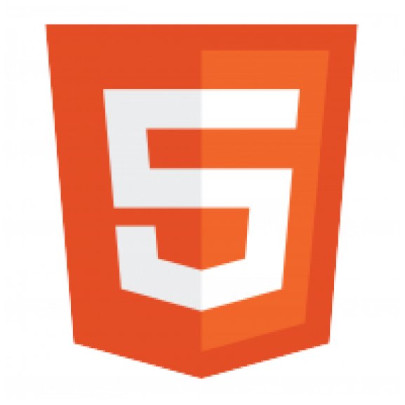 HTML5 without wordmark color Logo