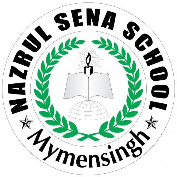 Nazrul Sena School Logo