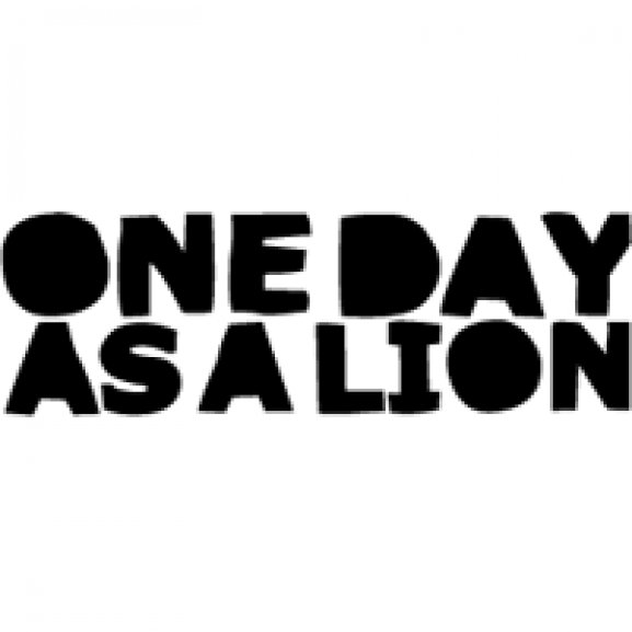 ONE DAY AS A LION Logo