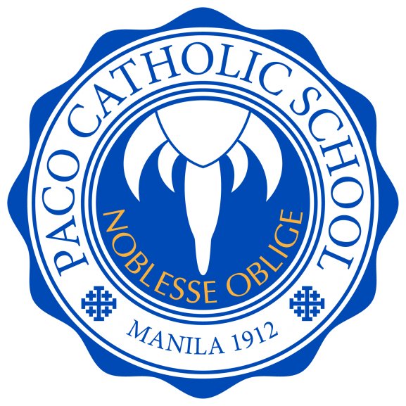Paco Catholic School, Manila 1912 Logo