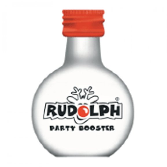 Rudolph party booster Logo
