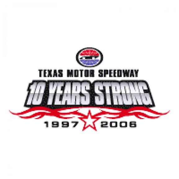 Texas Motor Speedwaym - 10 YR Logo