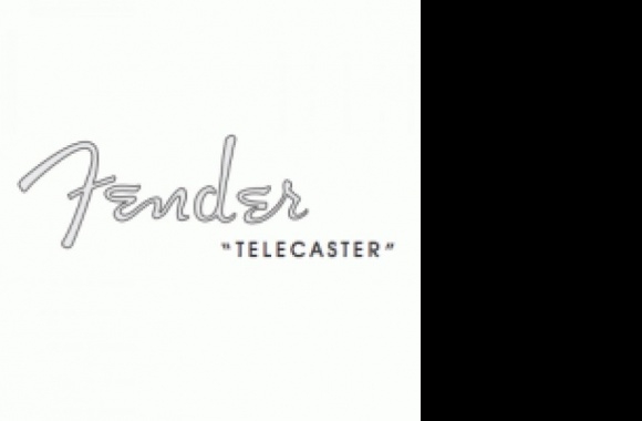 Fender 50s Telecaster logo Logo