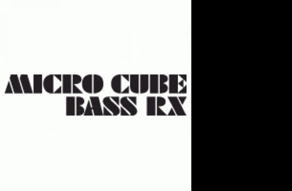 Micro Cube Bass RX Logo
