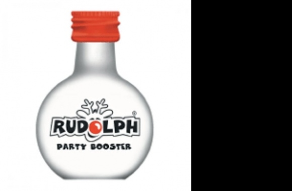 Rudolph party booster Logo