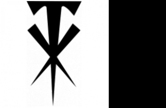 WWE - Undertaker Crossed T Logo Logo