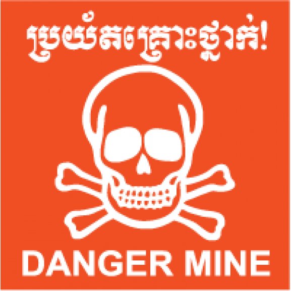 Danger Mine Cambodia Logo