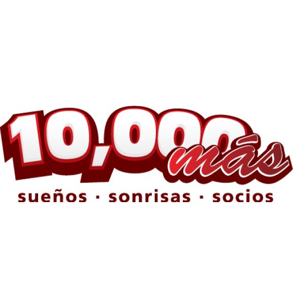 10,000 más Logo