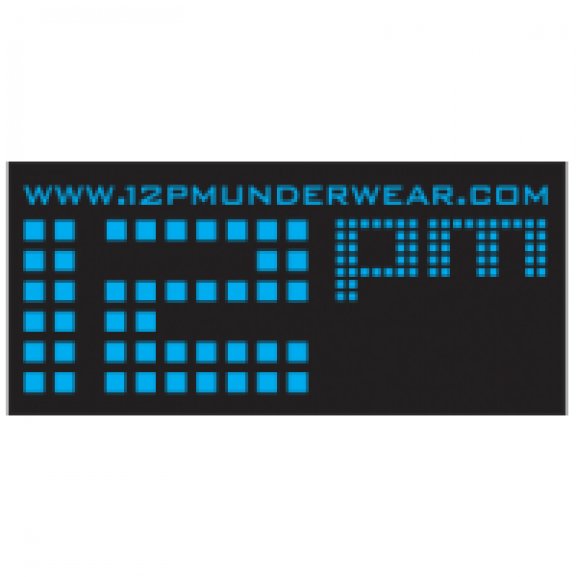 12 PM Underwear Logo