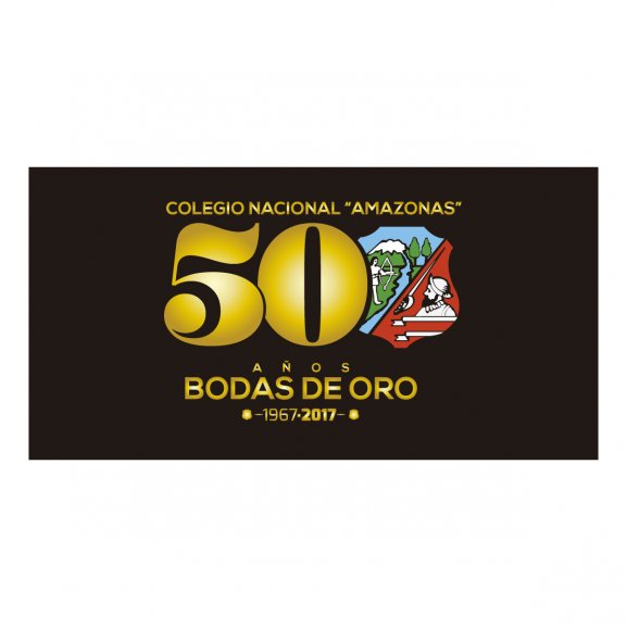 50 Años Colegio Nacional Amazonas Logo