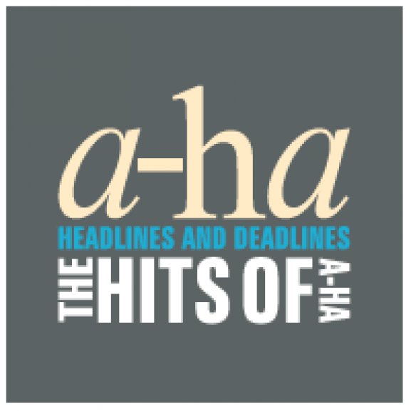 A-Ha - Headlines And Deadlines Logo