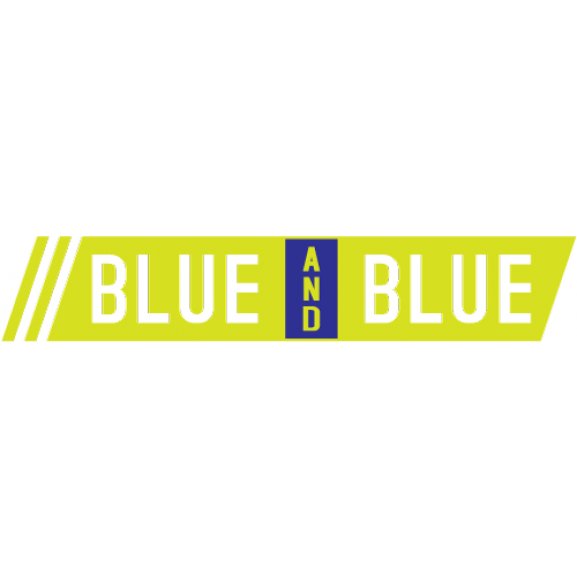 Blue and Blue Logo