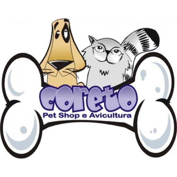 Coreto Pet Shop Logo