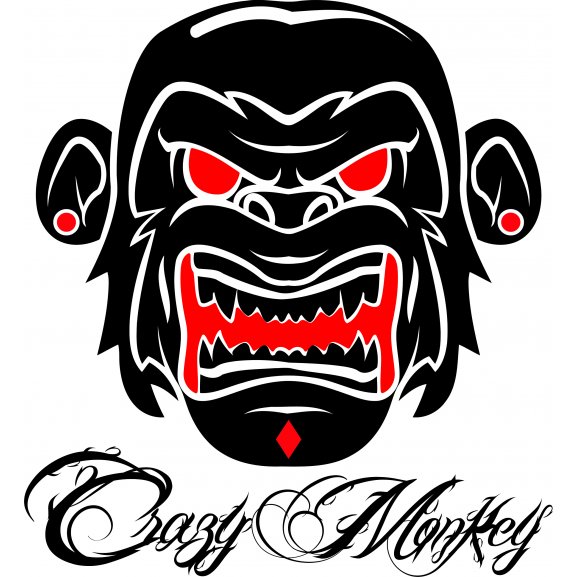 crazy monkey firma Logo