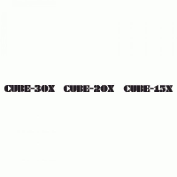 Cube-30X Cube-20X Cube-15X Logo