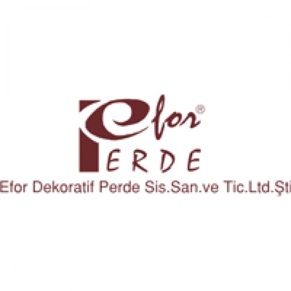 EFOR PERDE Logo