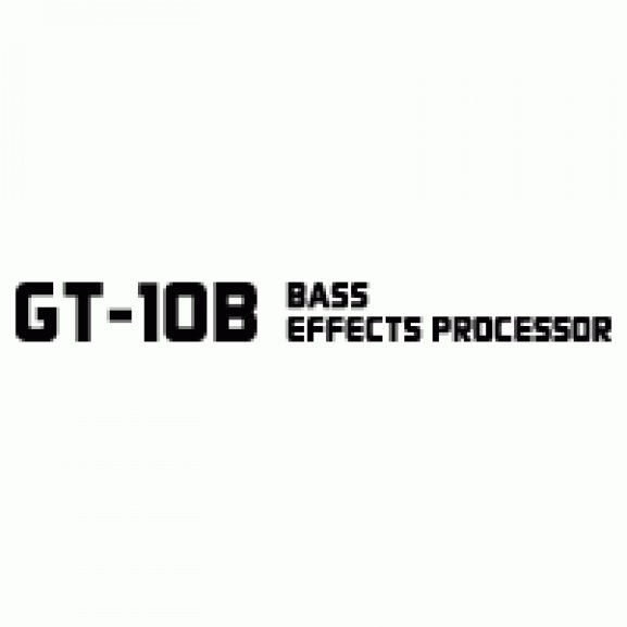 GT-10B Bass Effects Processor Logo