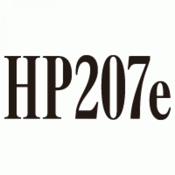 HP207e Logo