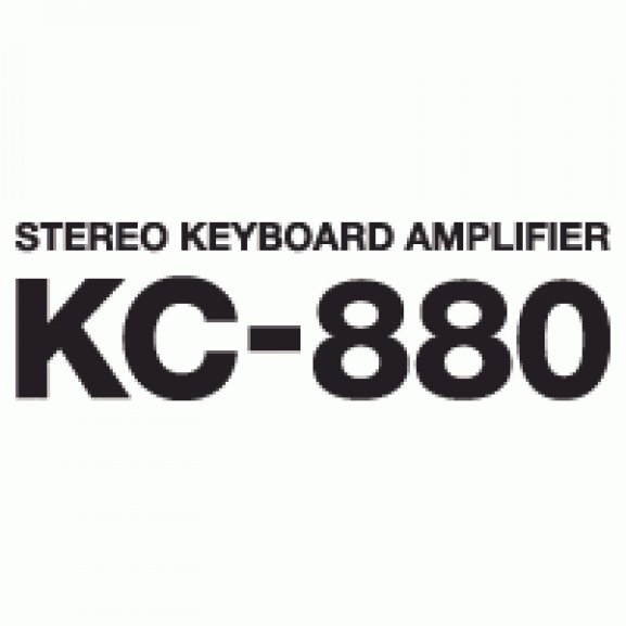 KC-880 Stereo Keyboard Amplifier Logo