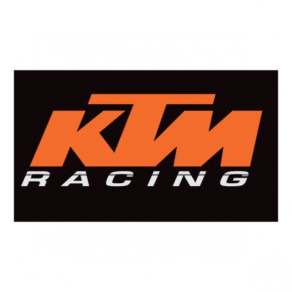 KTM Racing with Stripe Logo