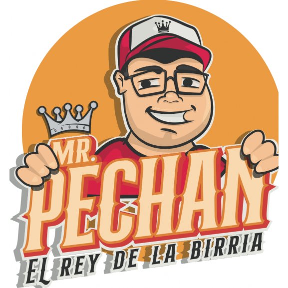 MR. Pechan El rey de la birria Logo
