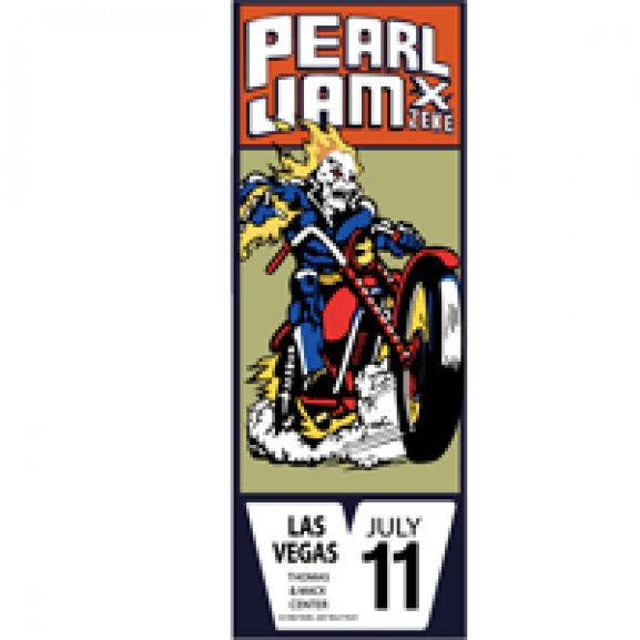 Pearl Jam Ghost Rider Logo