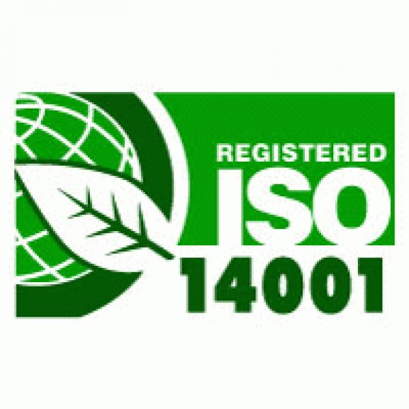 Registered ISO 14001 Green Leaf Logo