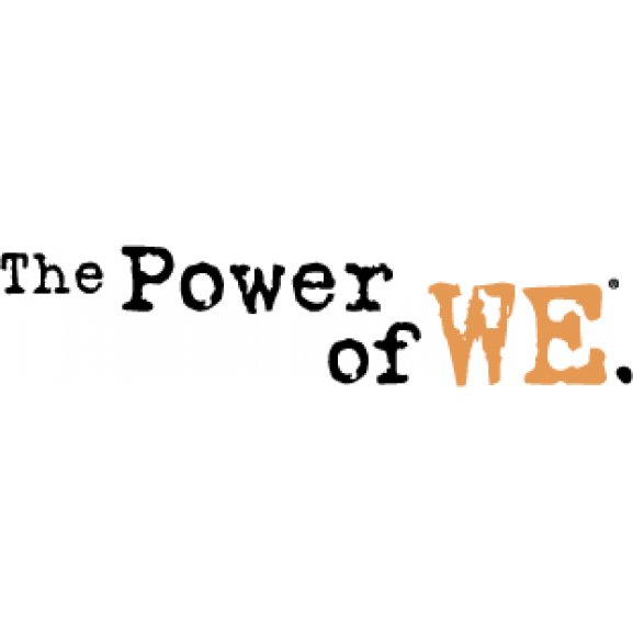 The Power of WE Logo