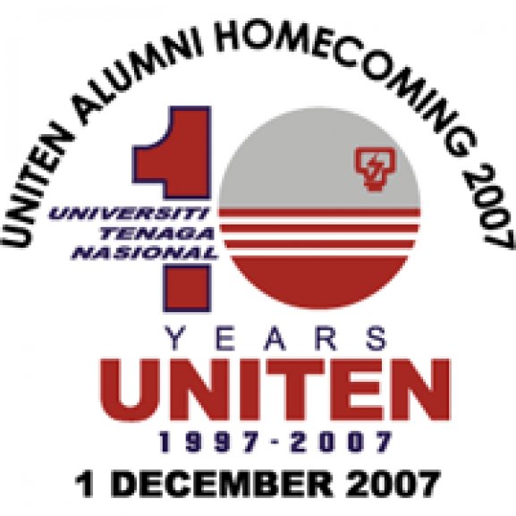 Uniten 10 years Logo