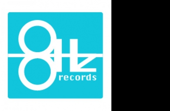 8hz records Logo