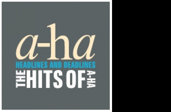 A-Ha - Headlines And Deadlines Logo