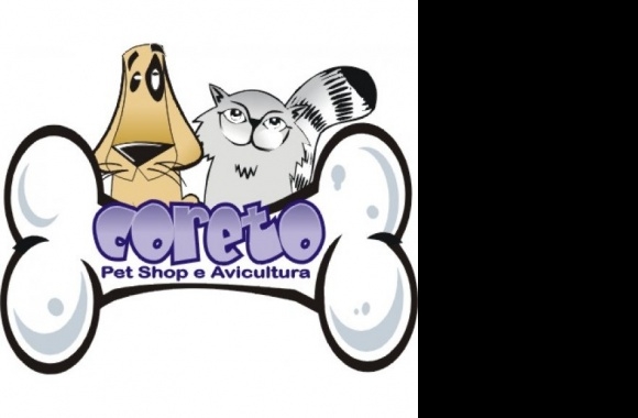 Coreto Pet Shop Logo