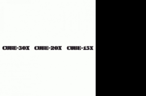Cube-30X Cube-20X Cube-15X Logo