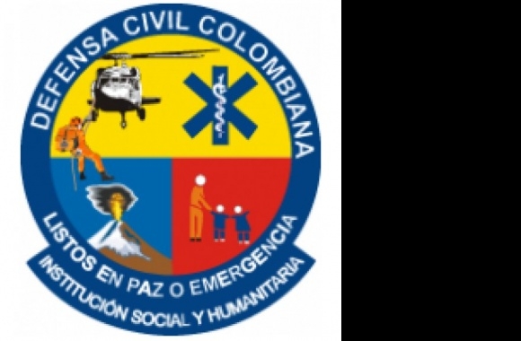 Defensa Civil Colombiana Logo