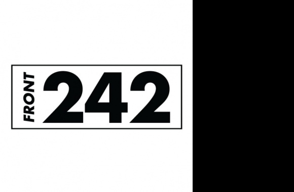 Front 242 original logo Logo