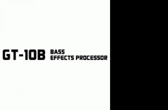GT-10B Bass Effects Processor Logo