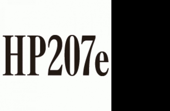 HP207e Logo