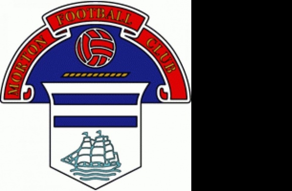 Morton FC Greenock (70's - 80's) Logo