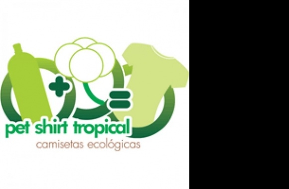 Pet Shirt Tropical Logo