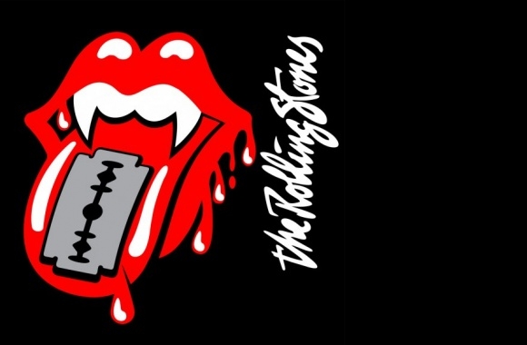 Rolling Stones Vampire Logo
