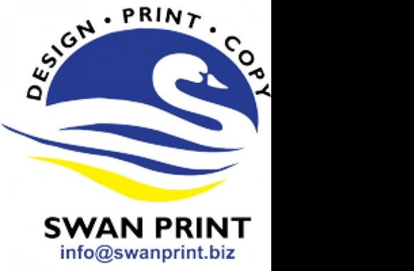 swan print Logo