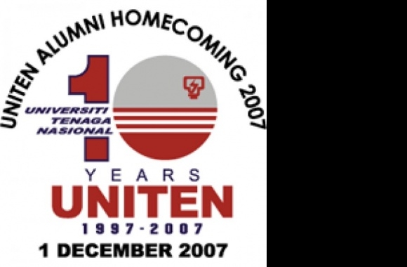 Uniten 10 years Logo