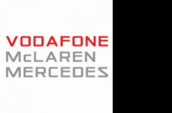 Vodafone McLaren Mercedes F1 Logo