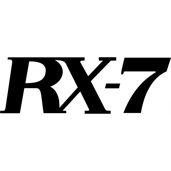 1985 Mazda RX7 GSL Logo